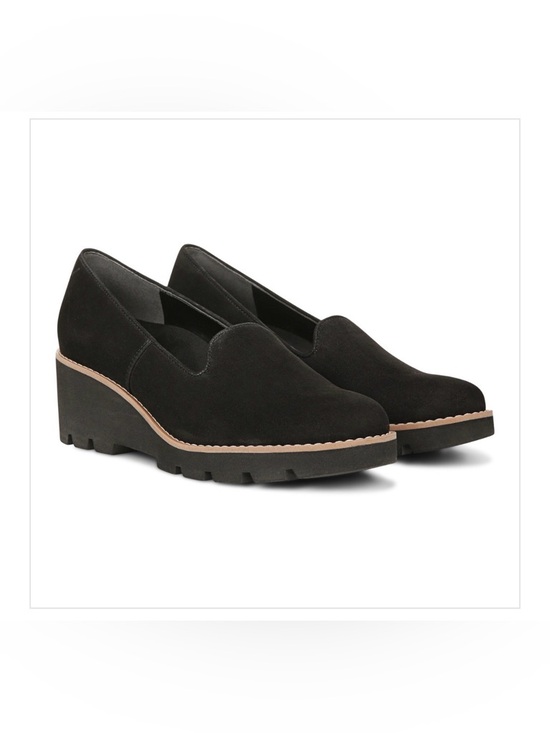 Vionic Shoes - Vionic Willa Wedge Women's Slip-On Loafer Moc Wedge Shoes
